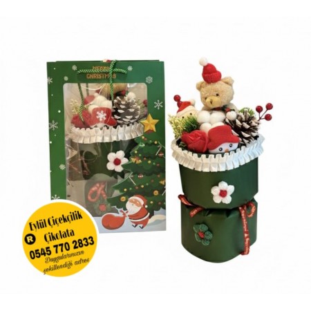 Yılbaşı buketi Peluş